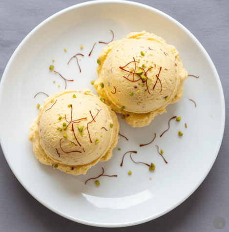 Persian Saffron Ice Cream 