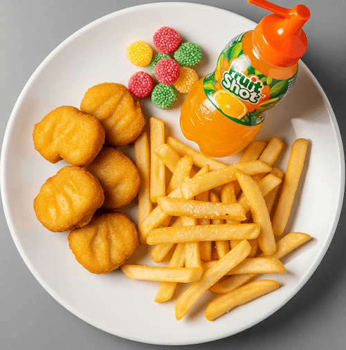 Kids 5 Chicken Nugget, Fries & Drink 