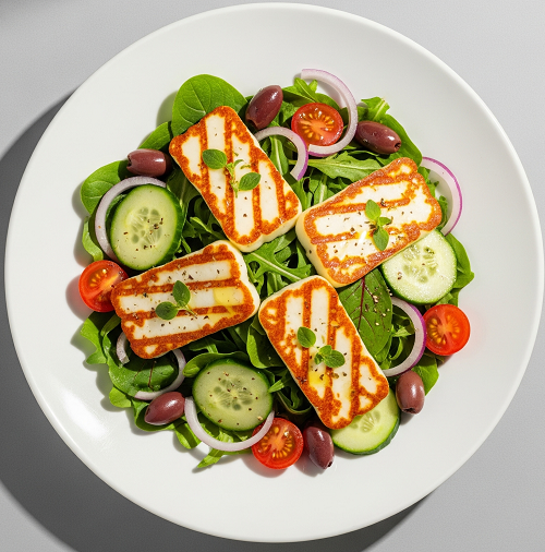Grilled Halloumi Cheese 